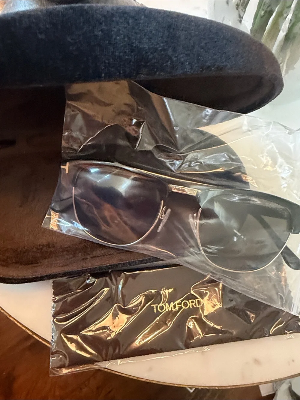 Tom Ford Henry Sunglasses Black/Gold $600